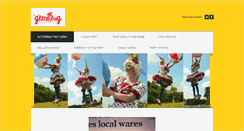 Desktop Screenshot of glitterbugtheclown.com